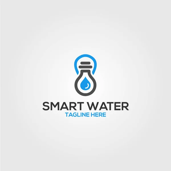 Smart Logo Design Vector z połyskiem i unikalnym kształtem — Wektor stockowy