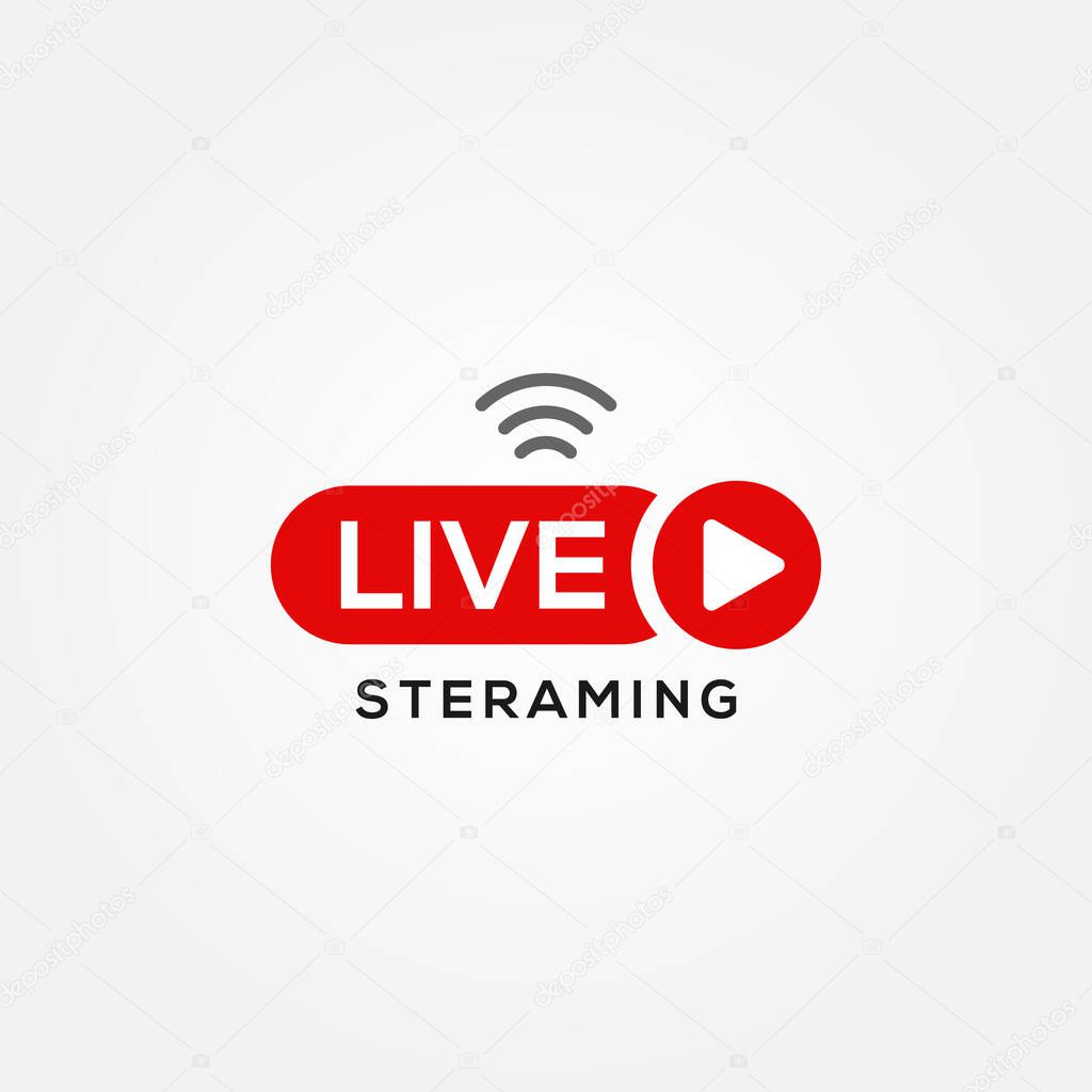 Live Streaming Vector Design For Banner or Background