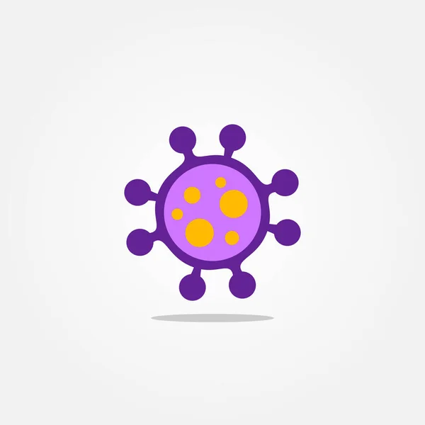 Corona Virus Vector Illustratie Ontwerp — Stockvector