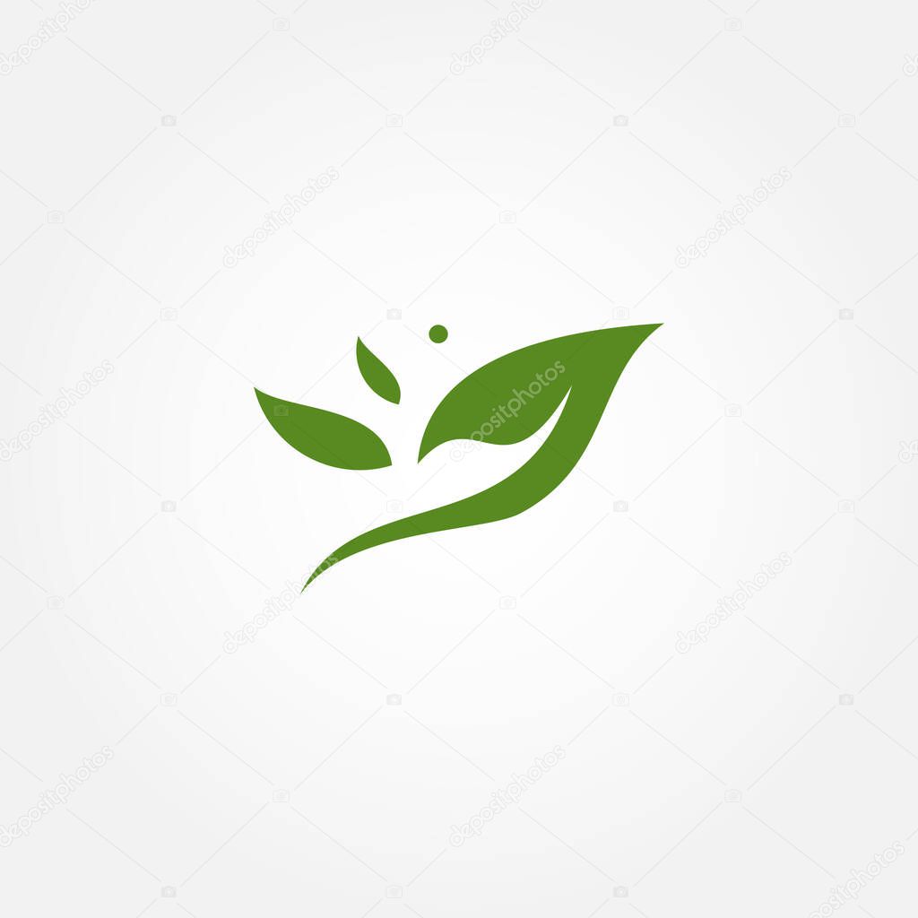 Leaf Logo Brand Vector For Company