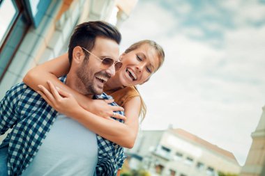 Birbirine aşık çift