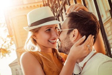 Romantik genç çift