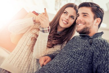 güzel genç sevgili Çift