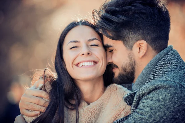Happy moments together — Stock Photo, Image