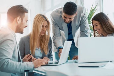 Bir grup iş adamı