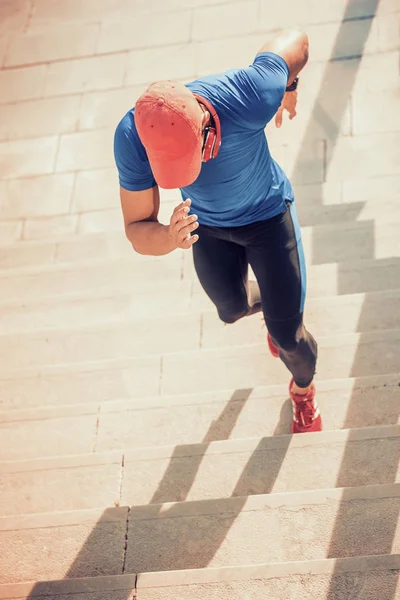 Joven atleta jogger entrenamiento — Foto de Stock