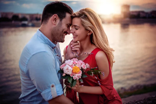 Birbirine aşık çift