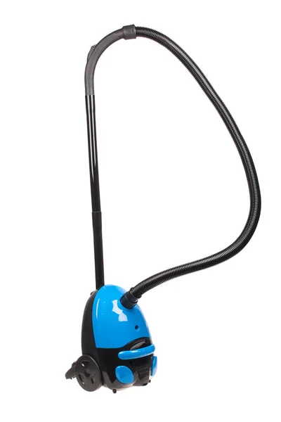Blue Vacuum Cleaner, isolated on white — Stock Photo, Image