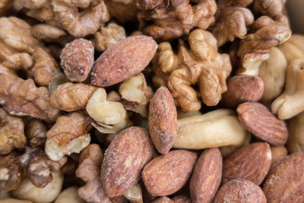 Mix of healthy nuts — Stock Photo, Image