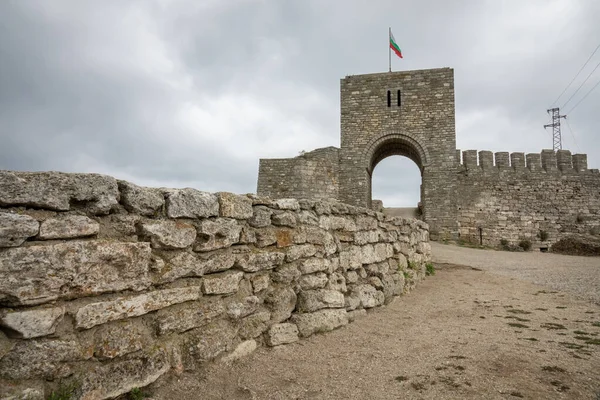 Tor der alten Festung kaliakra auf einem Kap kaliakra. Nord-Ost-Bulgarien, Kavarna, Schwarzes Meer — Stockfoto