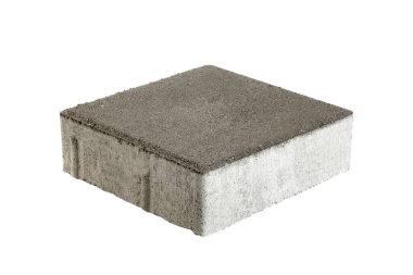 Tek asfalt tuğla, ıssız. Asfalt için beton blok