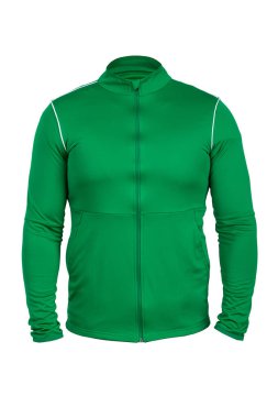 Erkek eşofmanı. Spor kıyafetleri, beyaz tenli.