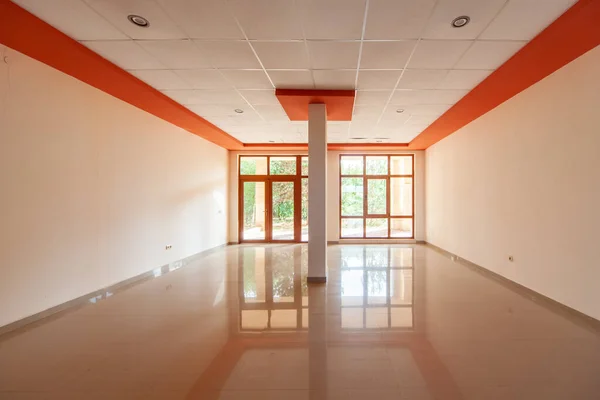 Sala Vazia Interior Escritório Hall Recepção Edifício Moderno — Fotografia de Stock