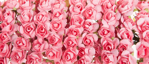 Фон Розовых Розовых Цветов Много Розовых Роз — стоковое фото