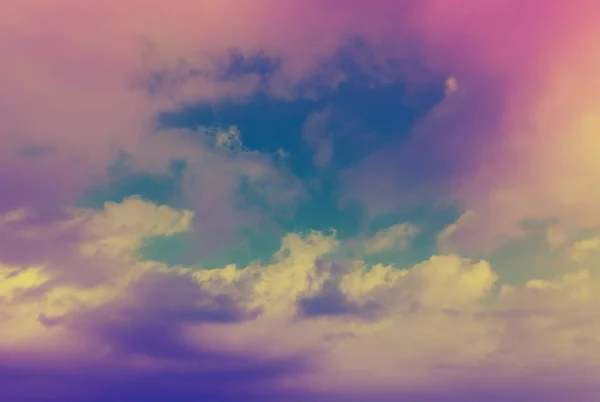 Violet sky cloud beautiful nature texture abstract background.