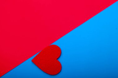 Aşk kartı, kalpten tebrik kartı.