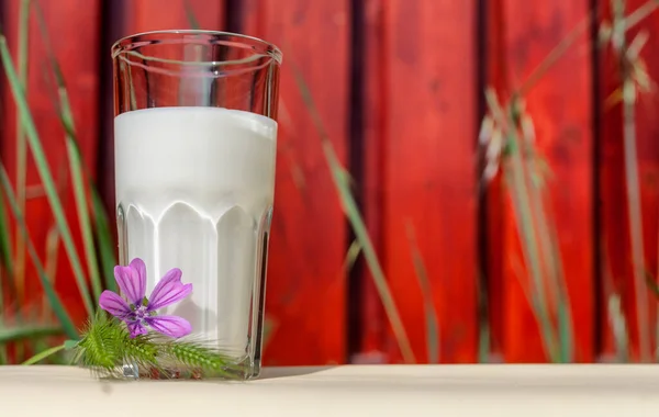 milk is a pure natural product,rustic background