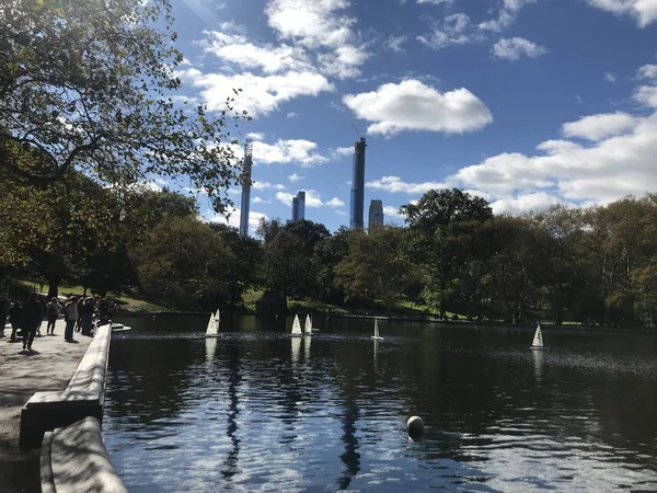 Central Park 'ta güzel bir gün