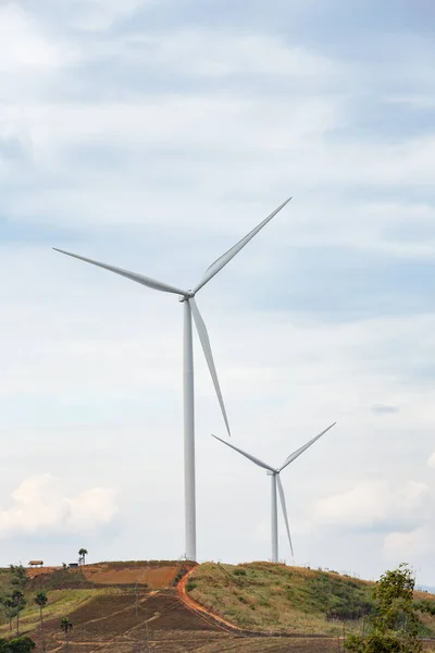 Wind Turbine for Electric on the blue sky