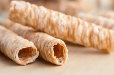 Çıtır gofret çubukları, Tayland, geleneksel tatlı