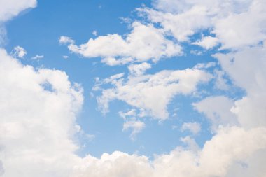 bulutlu mavi gökyüzü arkaplanı