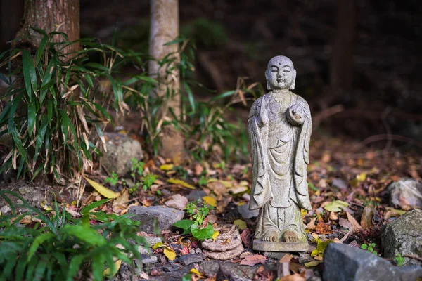Jizo Deidad Los Viajeros Estatua Piedra Japonesa — Foto de Stock