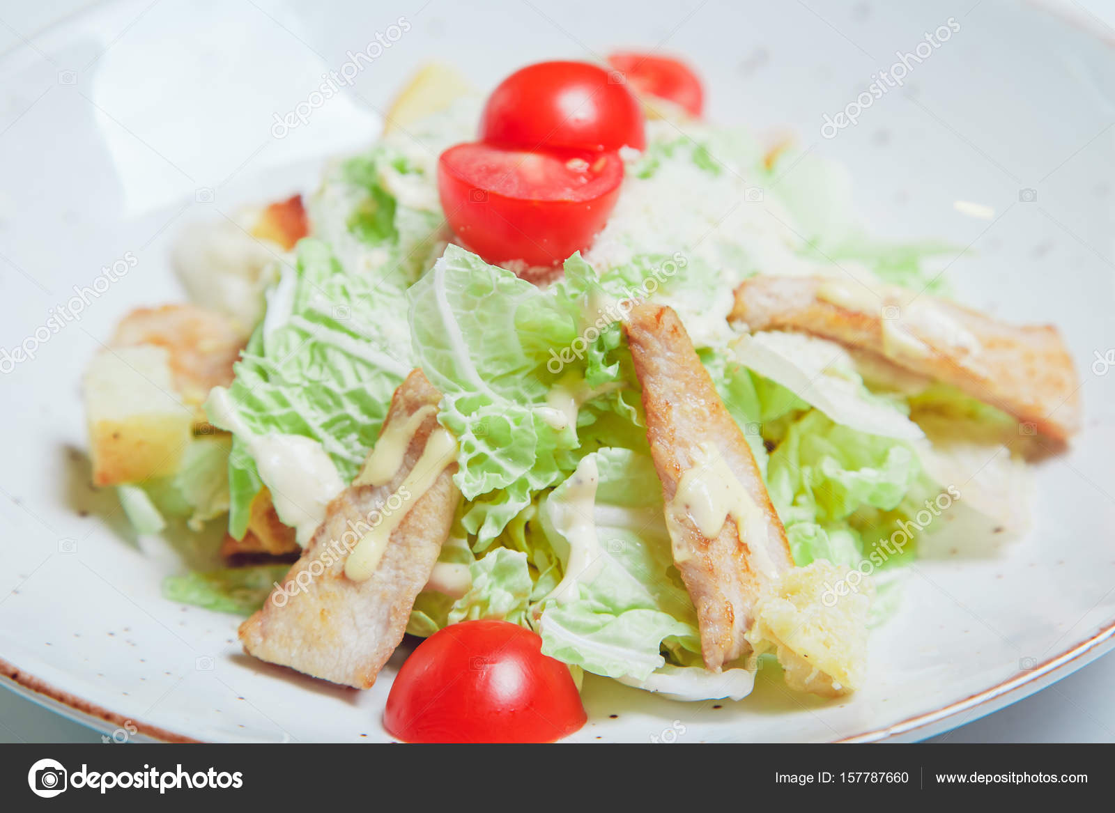 Parmesan Cips ve Yeşil Salata Parmesan Cips ve Yeşil Salata