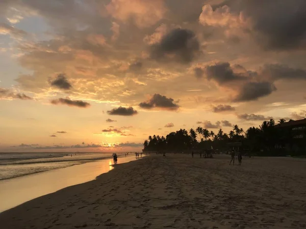 Okyanusun Güzel Günbatımı.