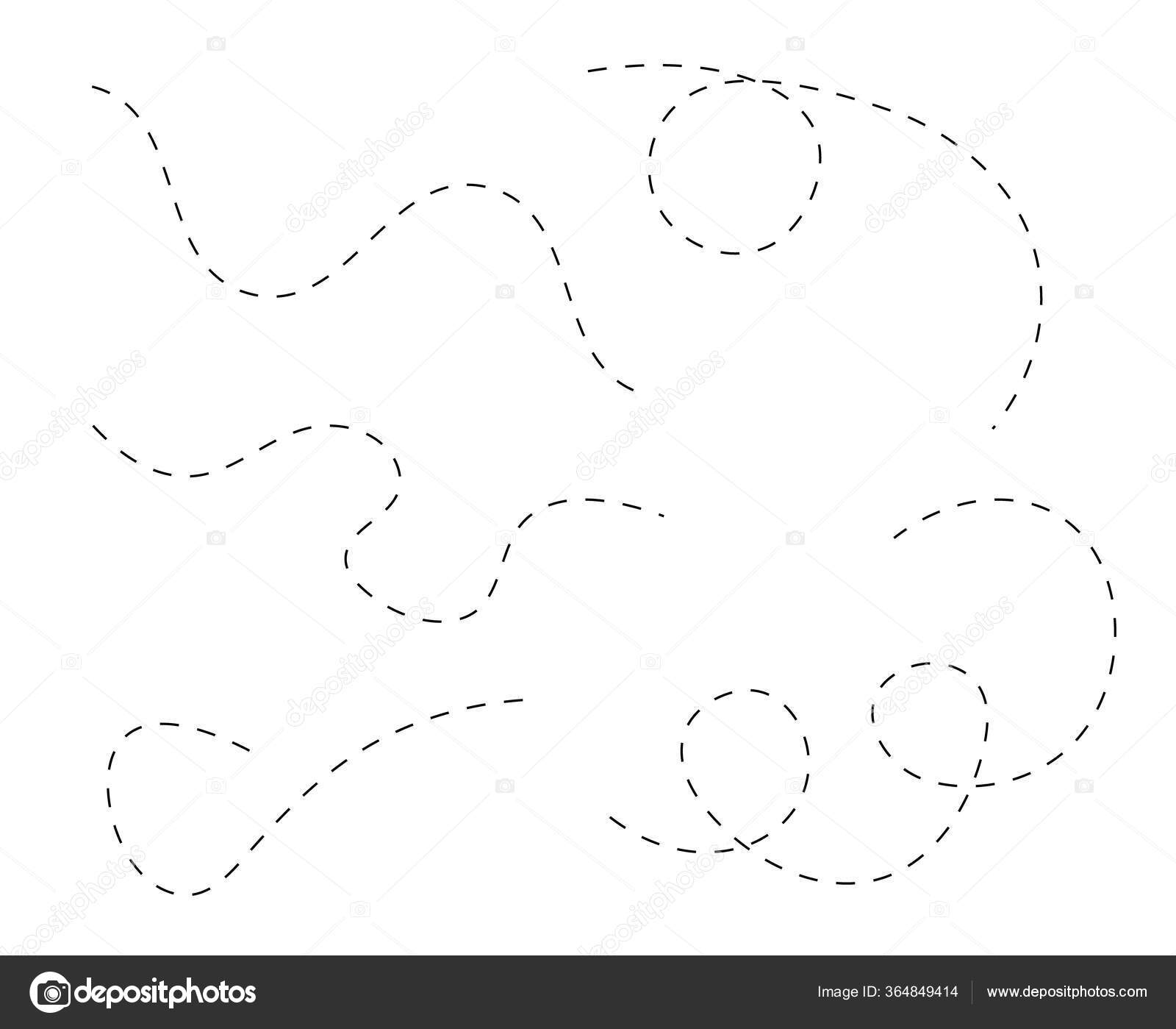 Path Travel Dotted Line Trip Dashed Trace Transportation Track