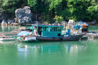 Halong Bay, tekneler