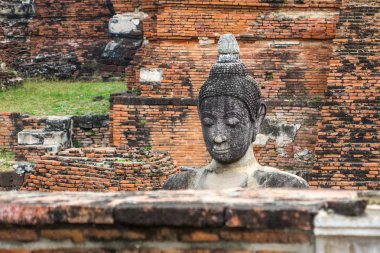 Buda heykeli wat mahathat Tapınak