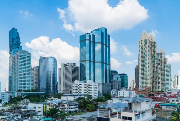 Bangkok Cityscape Business district — Stock Photo, Image