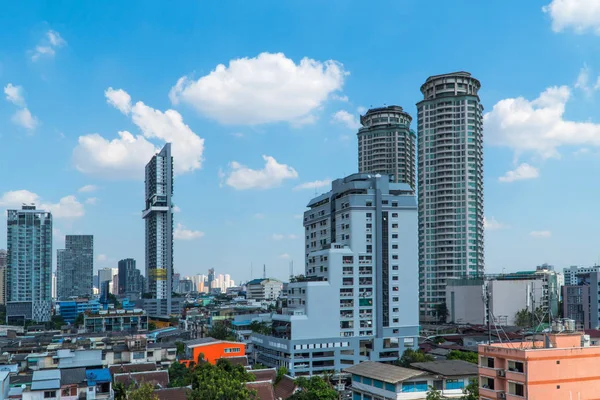 Bangkok Paysage urbain Quartier des affaires — Photo