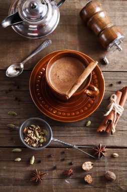 Chai Çay masala baharatlar ile