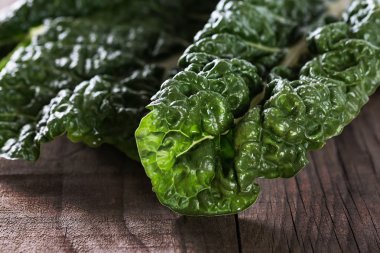 Silverbeet yaprak görüntüyü kapat