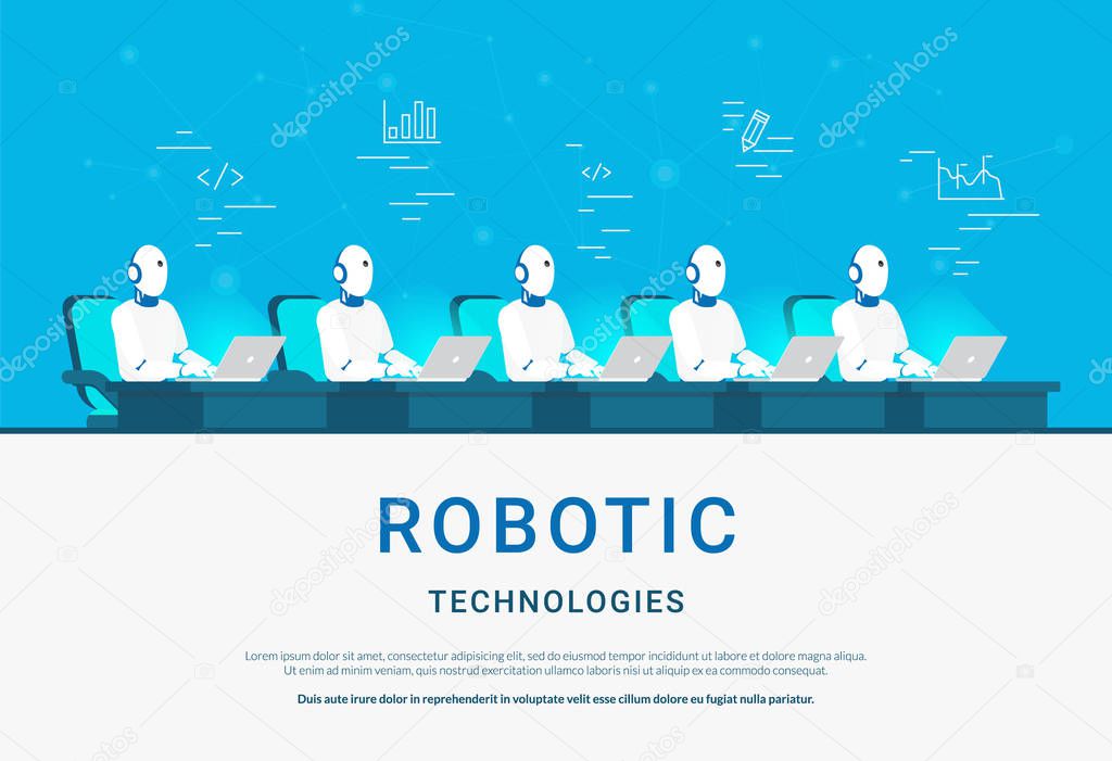 Robotic technologies for online assistance and machine learning.
