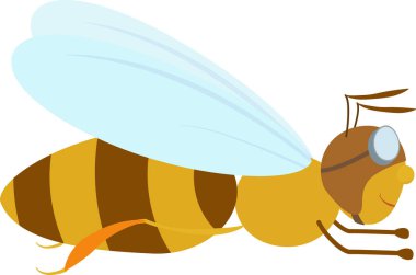 çizgi film arı havacı gözlük