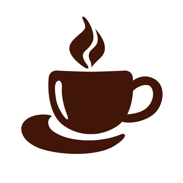 Modelo de logotipo de café — Archivo Imágenes Vectoriales