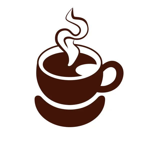 Plantilla logo café — Archivo Imágenes Vectoriales