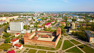 Lida 'daki kale. Beyaz Rusya.