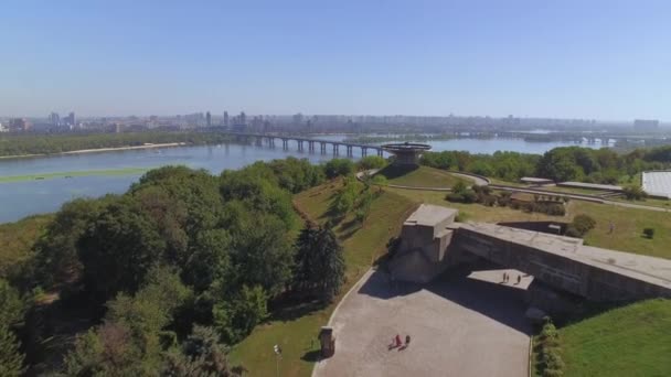 Das Nationalmuseum Der Geschichte Der Ukraine Zweiten Weltkrieg — Stockvideo