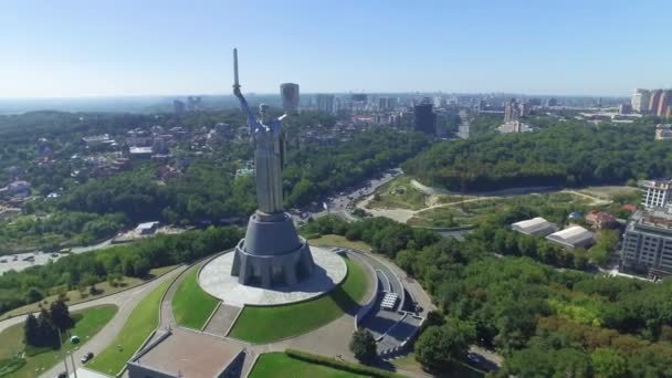Das Nationalmuseum Der Geschichte Der Ukraine Zweiten Weltkrieg — Stockvideo