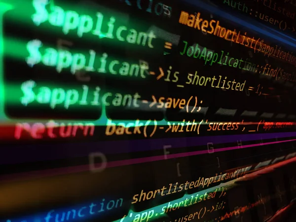 Programlama dili ile soyut tema