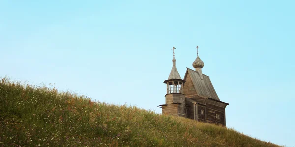 Capilla de San Nicolás en Vershinino. Kenozero . —  Fotos de Stock