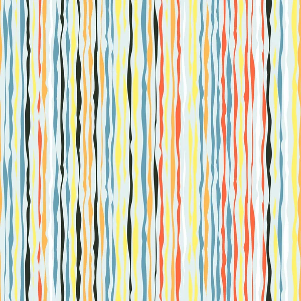 Kleurrijke golvende patroon. Naadloze patroon. Abstract. — Stockvector