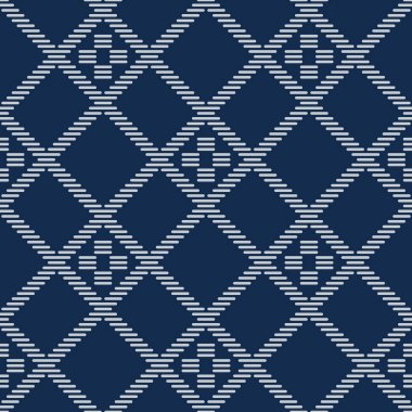 Kogin nakış. Asya motif. Seamless modeli.