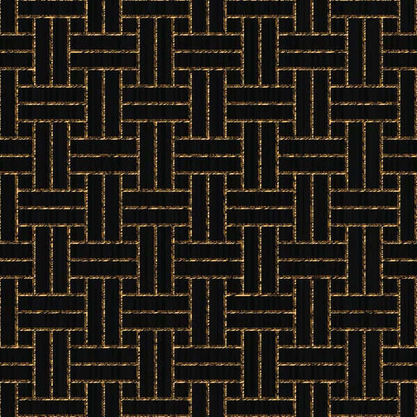 Царапины плетения орнамент бесшовный узор. Азиатский — стоковый вектор