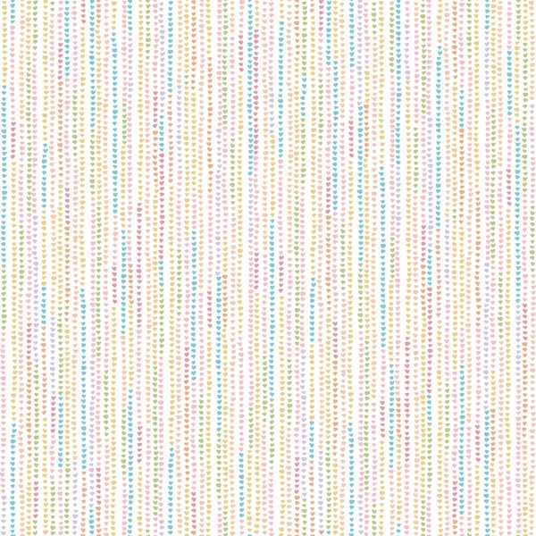 Minik kalpler. Sevgililer günü seamless modeli.