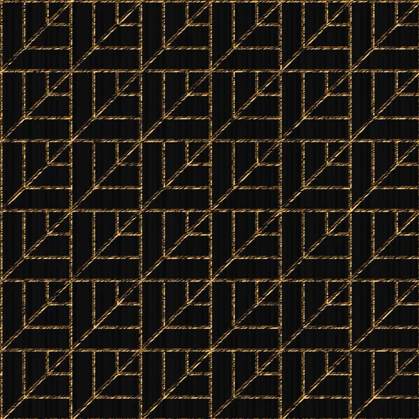 Scratched seamless pattern based on sashiko motif. — Stock Vector