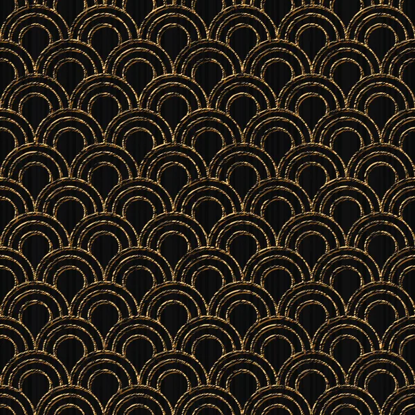 Scratched seamless pattern based on sashiko motif. — Stock Vector
